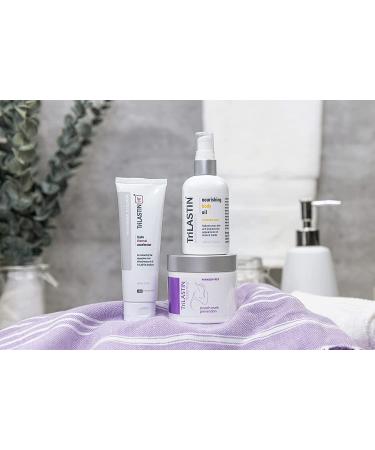 TriLASTIN Maternity Stretch Mark Prevention Cream - 4oz, Hypoallergenic & Paraben-Free, Pregnancy Skincare Gift for Moms - Buy Online on GoSupps.com