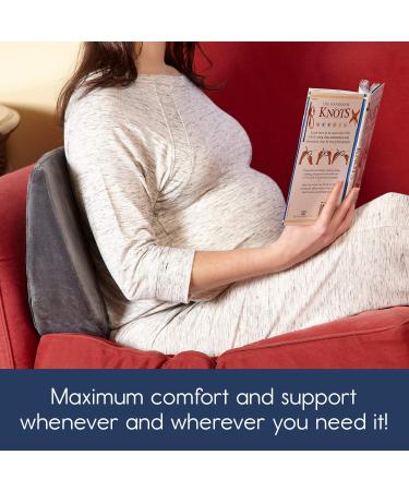 hiccapop Pregnancy Pillow Wedge for Belly Support | Maternity Wedge Pillow for Pregnancy | Belly Wedge Pillow | Pregnancy Wedge Pillows Support Body  Legs  Back  Knees - Buy Online on GoSupps.com