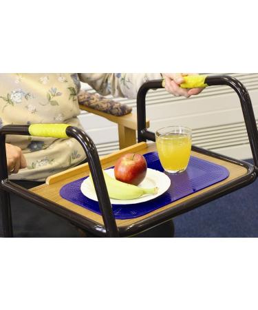 NRS Healthcare Dycem Non-Slip Rectangular Mat - Blue - 450 x 38 cm (17.5 x 13.5 inch) - Buy Online on GoSupps.com