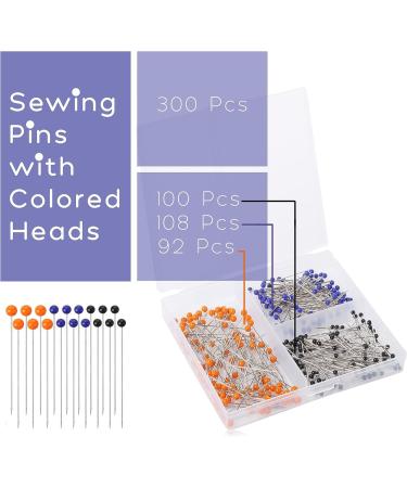 Mr. Pen Sewing Pins - 300 pcs Colored Head Quilting Pins for Fabric Sewing - Buy Online on GoSupps.com