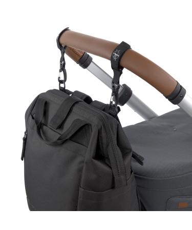 Buy Sustainable Casual Baby Diaper Backpack Bag Includes Changing Accessories & Diaper Pad - Goldie Up Black 1103034000 - Buy Online on GoSupps.com