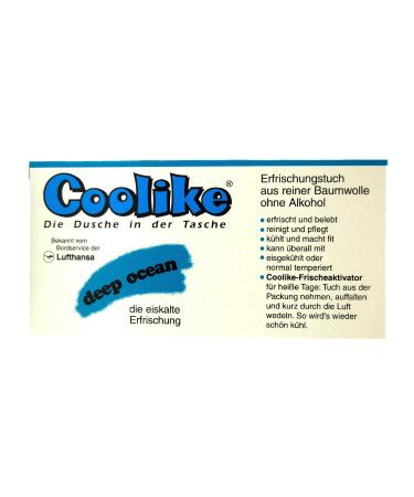 Coolike refreshment cloth Deep Ocean