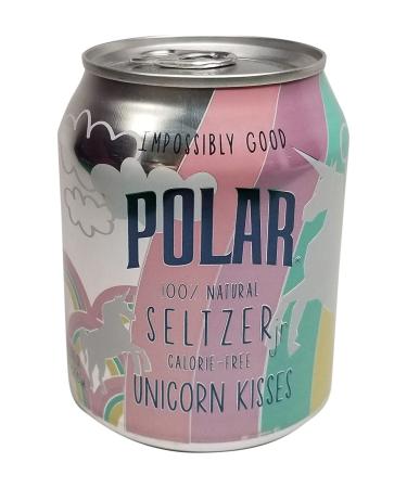 Polar Seltzer Unicorn Kisses 6pk - Impossibly Good, 8oz Cans - Buy Online on GoSupps.com