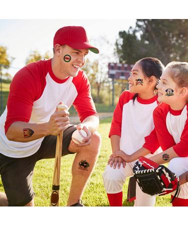 144 Pcs Baseball Sport Themed Waterproof Stickers - Birthday Party Decoration Supplies - Buy Online on GoSupps.com