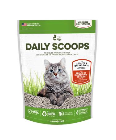 Cat Love Daily Scoops Paper Cat Litter - 5.45 kg (12 lbs)