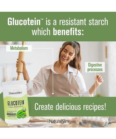 NaturalSlim Resistant Starch - Organic Green Banana Flour & Pea Starch Blend for Gut Health - Non-GMO, Gluten-Free Metabolism & Prebiotic Fiber Powder - 16 Servings - Buy Online on GoSupps.com