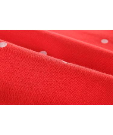 Girls Cotton Sweatshirt | Long Sleeve Casual Jumper | Toddler T Shirt | Ages 1-12 | 9-10 Years | Red - Buy Online on GoSupps.com