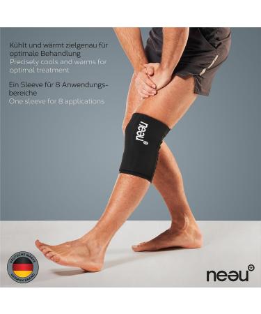 NEU Portable Cooling Pack for Knees Elbows & Joints - Heat & Cold Therapy for Pain Relief & Regeneration | M (1 Series) - Buy Online on GoSupps.com