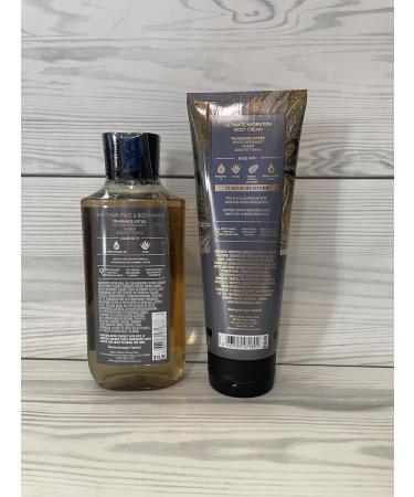 Buy Bath & Body Works After Dark Men's 3-in-1 Hair Face & Body Wash & Body Cream Set | International Shipping Available - Buy Online on GoSupps.com
