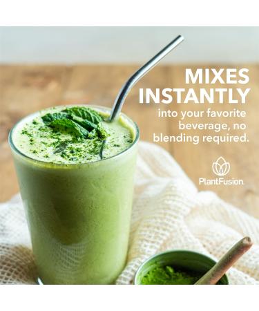 PlantFusion Alkalizing Super Greens Powder - Organic Non-GMO Vegan Blend with Probiotics - 8.46 oz - Buy Online on GoSupps.com