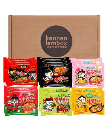 Introductory box Buldak Box | BULDAK Ramen 14er MIX | Korean Hot Chicken Ramen 14er Mix to try 14-piece set - Buy Online on GoSupps.com