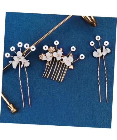 Angoily 1 Set Bridal Hairpin Wedding Hair Accessories Wedding Hair Side Comb Rhinestone Hair Accessories Bridal Hair Accessories Women Hair Comb Rhinestones Women's Alloy Hair up - Buy Online on GoSupps.com
