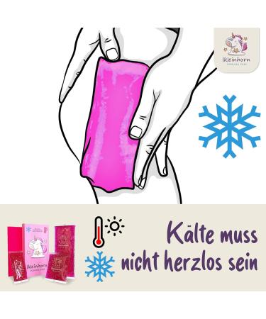Unicorn Cold Warm Gel Compress - Reusable Cooling Pads for Kids | 3 Sizes with Case | Glitter Design | Pain Relief for Babies & Children - Buy Online on GoSupps.com