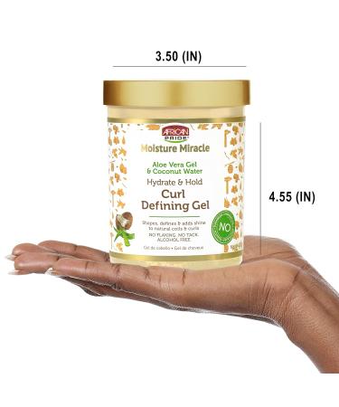 African Pride Moisture Miracle Hydrate & Hold Curl Defining Hair Gel 3 Pack - 18 oz - Buy Online on GoSupps.com