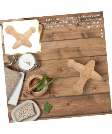 Buy Lurrose Wooden Foot Massage Device - Manual Muscle Roller & Trigger Point Scratching Board for Ultimate Relaxation - Buy Online on GoSupps.com