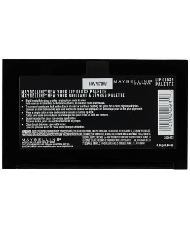 Buy Maybelline New York Lip Gloss Palette - International Shipping Available | Best Price & Quality - Buy Online on GoSupps.com