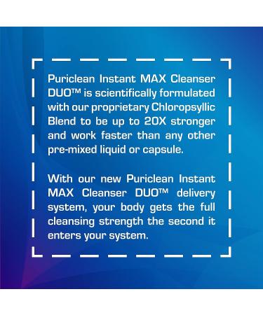 Puriclean Instant Duo-max Cleanser - 20x Stronger & Faster Detox Solution with Double Active Ingredients - Buy Online on GoSupps.com
