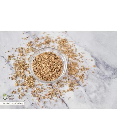 Organic Way Ground Nutmeg Cut & Sifted (Myristica fragrans) - Digestive Support | Organic, Kosher, Non-GMO | Gluten-Free | USDA Certified | Sri Lankan Origin (1/4 lb) - Buy Online on GoSupps.com