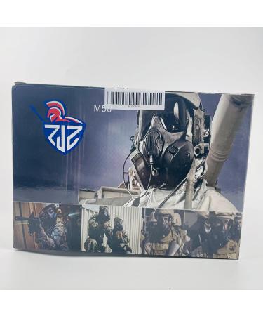 WorldShopping4U Tactical Airsoft Paintball Full Face Protection Dual Fan Mask M50 BK - Ultimate Comfort & Safety - Buy Online on GoSupps.com