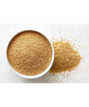 Jeske Sports Supplies Mynatura Bio Amaranth bag whole wheat unsweetened for muesli porridge salad vegetarian purely vegetable 2 x 1000 g 2x 1000g - Buy Online on GoSupps.com