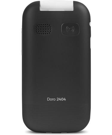 Doro 2404 2G Dual SIM Unlocked Basic Mobile Phone for Seniors | Large Colour Display & Big Buttons | Emergency Button | UK & Irish Version (Black) - Buy Online on GoSupps.com
