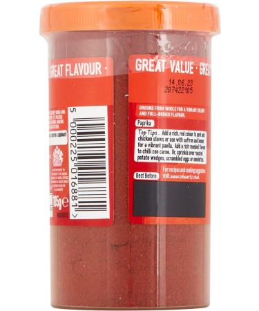 Schwartz Paprika Drum 105g - Sweet, Rich & Earthy Flavor | Aromatic & Vibrant Spice for Potatoes, Eggs, or Beans - Buy Online on GoSupps.com