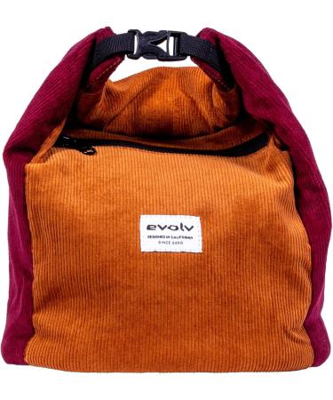 Shop Unisex Evolv Brown-Red Corduroy Chalk Bucket | International Shipping Available - Buy Online on GoSupps.com