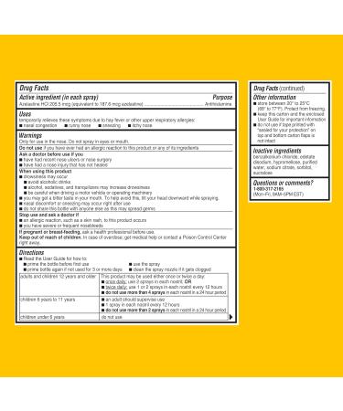 Astepro Nasal Spray and Tissue Bundle 24-Hour Allergy Relief Steroid-Free Azelastine HCI Nasal Congestion Runny & Itchy Nose 200 Metered Sprays (Packaging May Vary) 200 Count Bundle - Buy Online on GoSupps.com