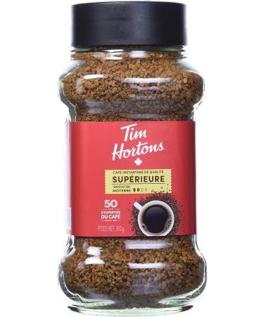 Tim Hortons Medium Roast Instant Coffee 100% Colombian 300g Jar & Hot Chocolate Beverage Mix Original 500g Can - Buy Online on GoSupps.com