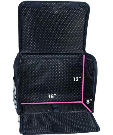 Everything Mary Collapsible Sewing Machine Case Teal - Craft Rolling Tote with Wheels - Buy Online on GoSupps.com