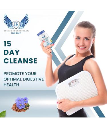 LORO ESSENTIALS VitalGut Advanced Gut and Colon Cleanse Detox for Women & Men 15-Day Reset Gut Health Support Whit Senna cascara Sagrada and Psyllium Husk-Non GMO 30 Capsules - Buy Online on GoSupps.com