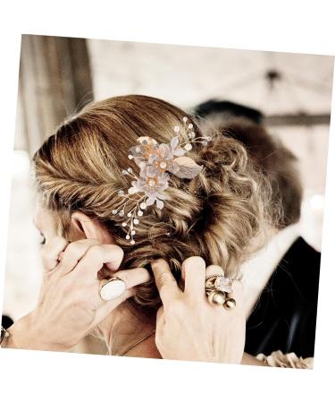 FRCOLOR Hair Comb Bride Hair Accessories Formal Hair Accessories for Women Flower Hair Accessories Hanfu Hair Accessories Aesthetic Hair Accessories Fairy Jewelry for Women - Buy Online on GoSupps.com