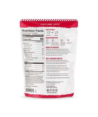 Lakanto Sugar Free Keto Chocolate Peppermint Cookie Mix - Monk Fruit Sweetened | Keto & Vegan | 1g Net Carb | Gluten Free | 12 Cookies - Buy Online on GoSupps.com