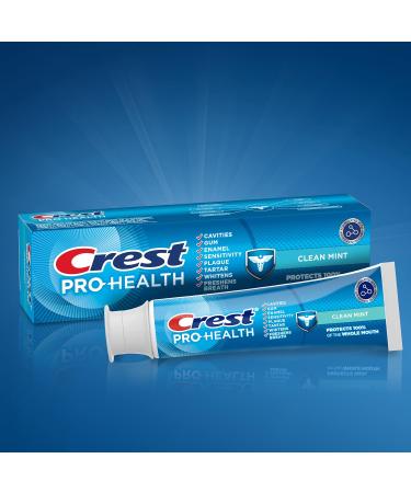 Crest Pro-Health Clean Mint Toothpaste Triple Pack, 4.3oz - New Formula - Buy Online on GoSupps.com