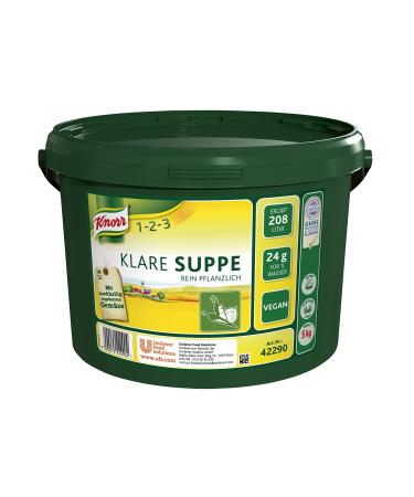 Knorr Clear Soup Vegetable purely vegetable 1 pack (1 x 5kg) Clear Soup 5 kg (1 pack)