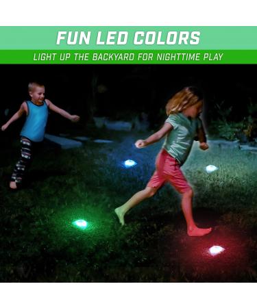GoSports Light Up Cones - 6 Pack | 4 LED Colors for Sports, Traffic Safety, and Glow in The Dark Games - Buy Online on GoSupps.com