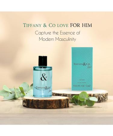 Tiffany & Co. Love for Him Eau De Toilette Mini Perfume Splash for Men .16 Fl Oz citrusy aromatic 0.16 Fl Oz (Pack of 1) - Buy Online on GoSupps.com