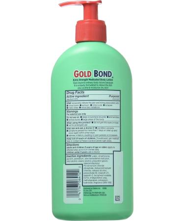 Gold Bond Extra Strength Medicated Body Lotion 14oz - Pack of 2 | Soothes Extra Dry & Itchy Skin - Buy Online on GoSupps.com