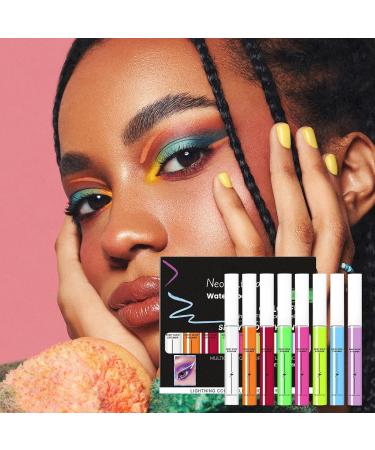 Eyeliner liquide - Brille dans l'obscurit - Crayon eye-liner imperm able - Pour voyage d'affaires maison ext rieur cole Halloween No l utilisation quotidienne performance sc ne - Buy Online on GoSupps.com