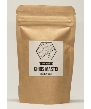 Natural Chios Mastix - Medium Tears - 50g | Authentic Natural Chewing Gum | International Shipping Available - Buy Online on GoSupps.com