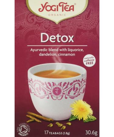 Yogi Tea Detox 17 Bags - Buy Online on GoSupps.com