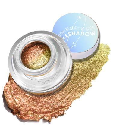 FOCALLURE Chameleon Cream Eyeshadow Intense Color Shifting Creamy Eye Shadows Highly Pigmented Metallic Shimmer Multi-Reflective Finishes Trick or Treat 17 Trick or Treat