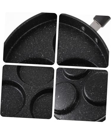 Milisten 2 Pcs Omelet Pan Induction Cooker Pan Mini Skillet Egg Frying Pan Breakfast Skillet Pan Heart Shaped Kitchenware Ceramic Bakeware Omelette Pan 3 Egg Burger Plate Multifunction Iron 39X22X3cmx2pcs Blackx2pcs - Buy Online on GoSupps.com