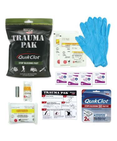 Adventure Medical Kits Trauma Pak with QuikClot Black One Size