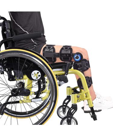 Orthomen Hinged ROM Knee Brace - Post Op Recovery Stabilization for ACL, MCL, PCL Injury - Adjustable Orthopedic Support Brace for Women and Men - Buy Online on GoSupps.com