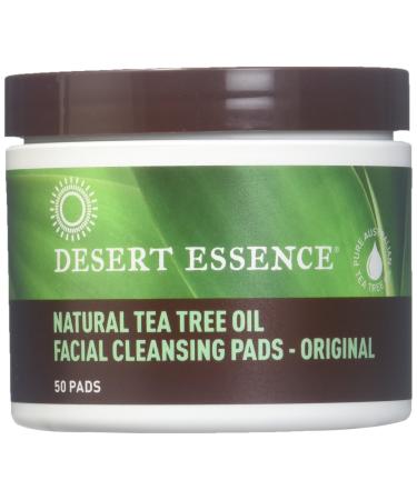 Desert Essence Daily Facial Cleansing Pads 50 Pads