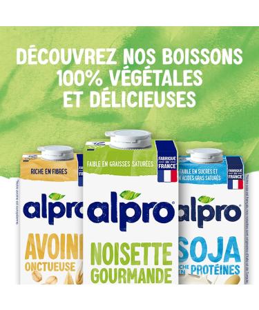 Alpro - Vegetable Drink - Hazelnut - 1L - Set of 4x1L - Buy Online on GoSupps.com