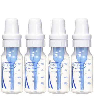 Dr. Brown s Natural Flow Anti-Colic Baby Bottle with Level 1 Slow Flow Nipples 4oz 4 Pack 4 Pack 4 oz - Buy Online on GoSupps.com