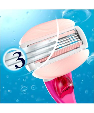 Venus Comfortglide Olaz Spa Breeze Women's Razor Blades No Need for Shaving Cream Pack of 4 Official  - Buy Online on GoSupps.com