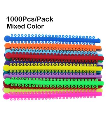 Buy Assorted Dental Ligature Elastic Rubber Ties - Mixed Color Orthodontic Bands for Braces | International Shipping - Buy Online on GoSupps.com